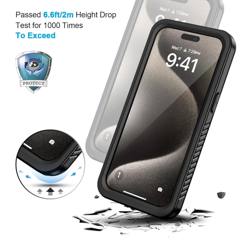 iPhone 15 Pro Max Waterproof Case