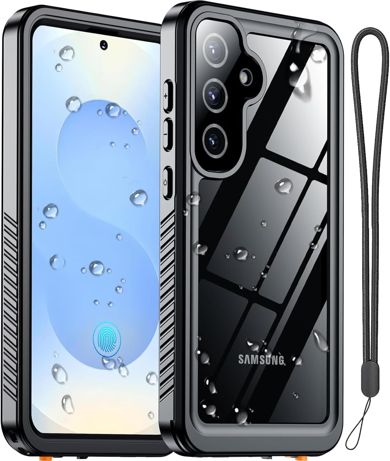 for Samsung Galaxy S23 Plus Case Waterproof Built in Screen Protector
