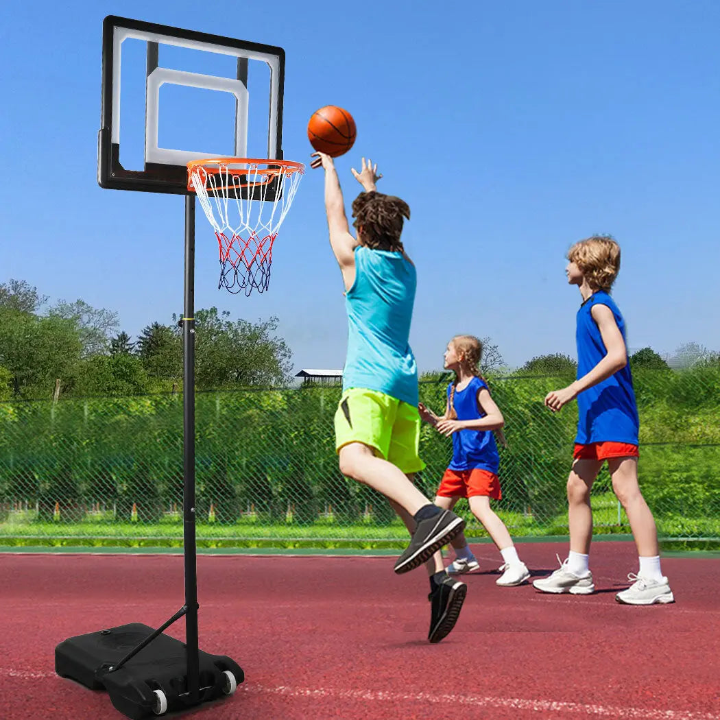 Basketball Hoop Stand with backboard 2.1 M Adjustable Height Promo + Snap Deal.