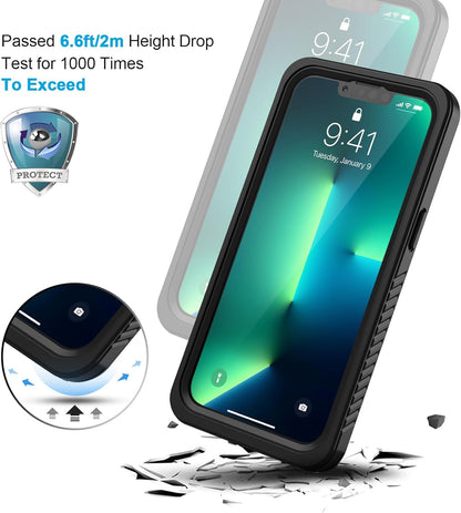 iPhone 13 Pro Max Waterproof Shockproof Case – Compatible with Megasafe