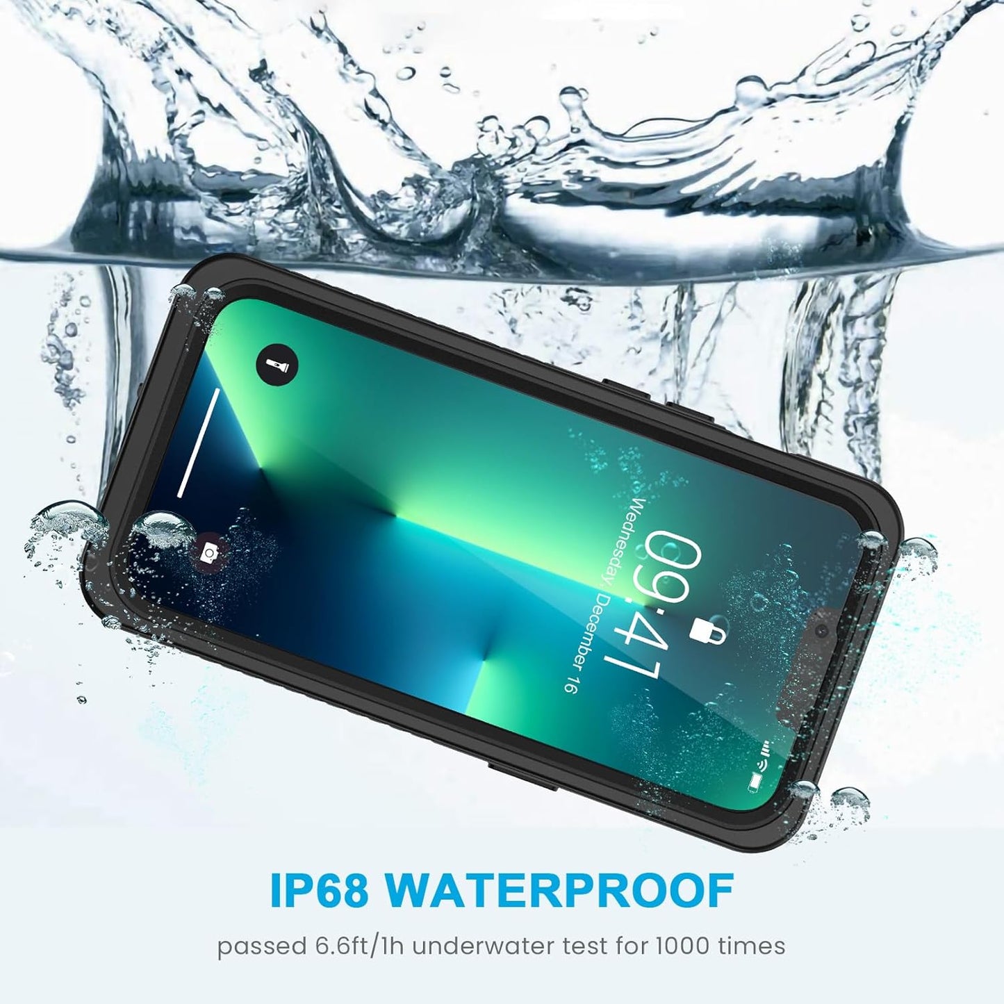 iPhone 13 Pro Max Waterproof Shockproof Case – Compatible with Megasafe