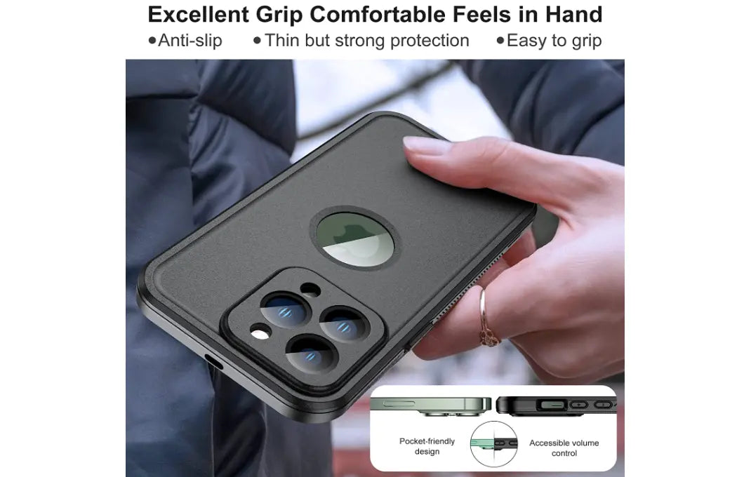 iPhone 13 Pro Max Waterproof Shockproof Case +  Snap Deal.