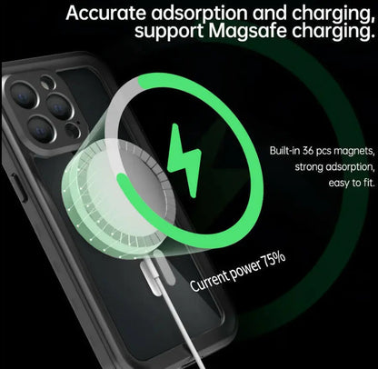 iPhone 13 Pro Waterproof Magsafe Case +  Snap Deal.