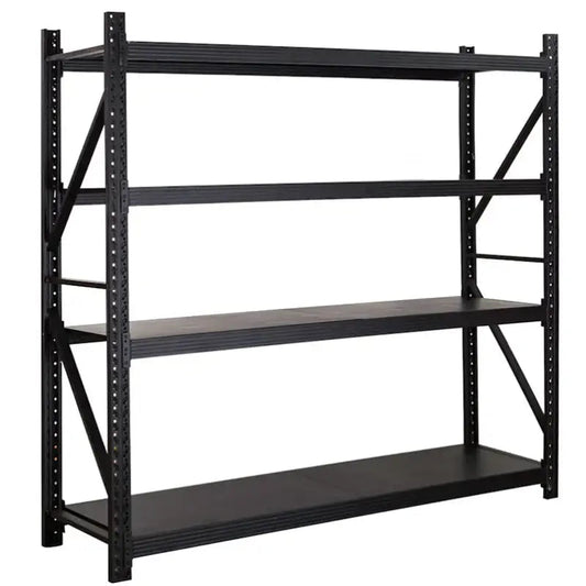 2M High Shelving 200 Kg Per layer 4 Tier Storage Metal Shelf Rack Promo +  Snap Deal.