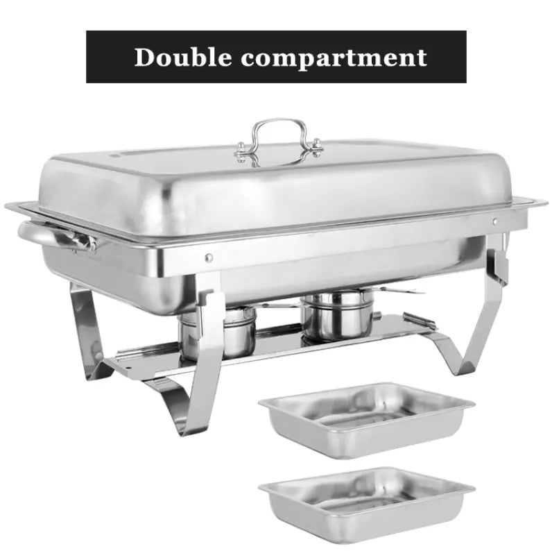 Chafing Dish Food Warmer Stove 11L +  Snap Deal.
