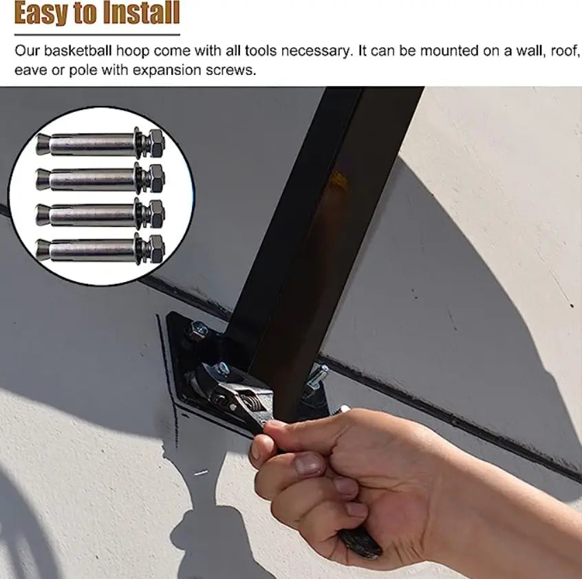 Professional Wall Mounted Basketball Hoop Promo +  Snap Deal.