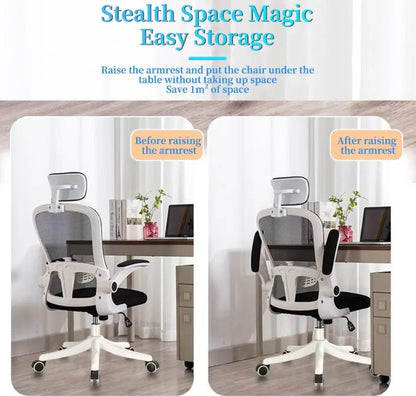 Office Chair - Business Office Chair - Swivel Ergonomic Office Chair With Back Support +  Relaxio.