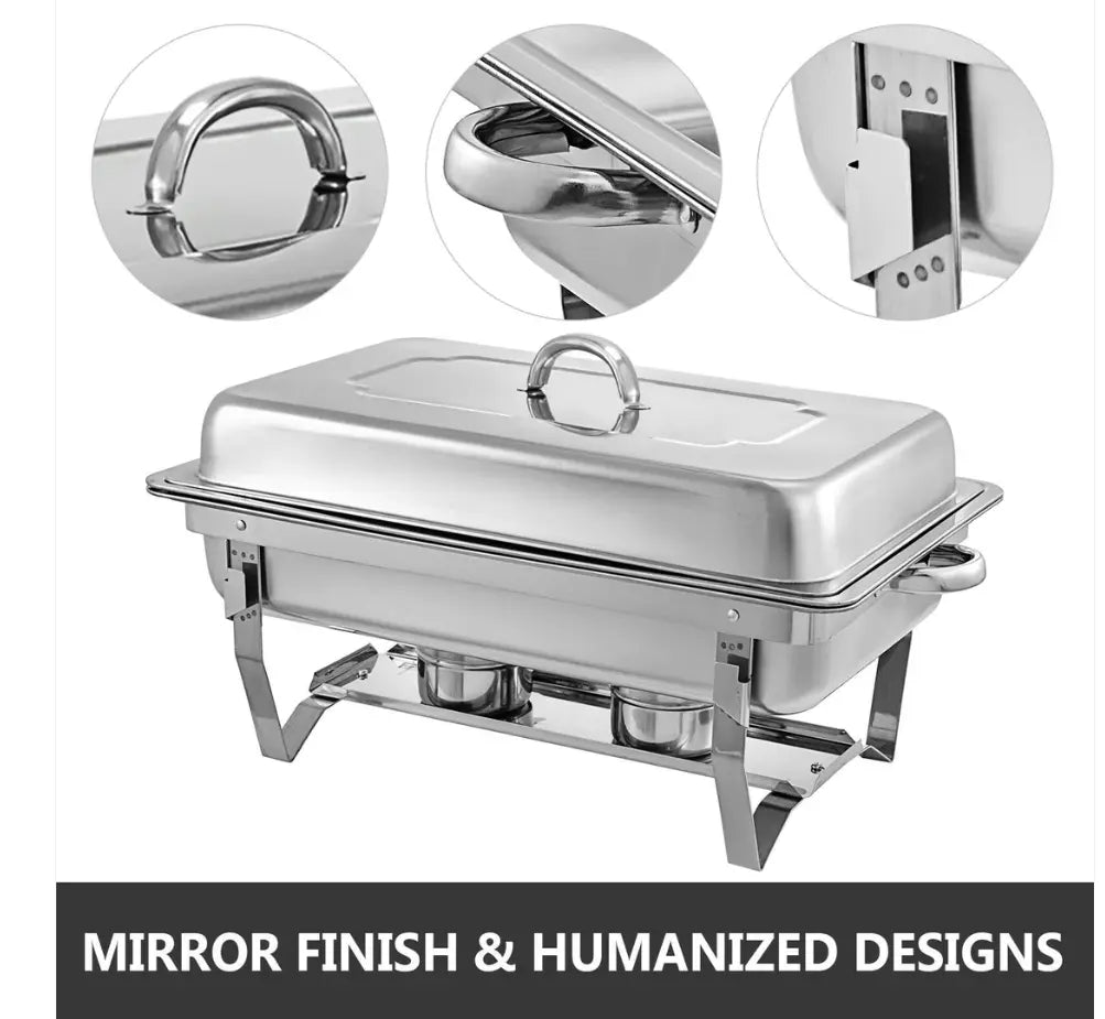 Chafing Dish Food Warmer Stove 11L +  Snap Deal.