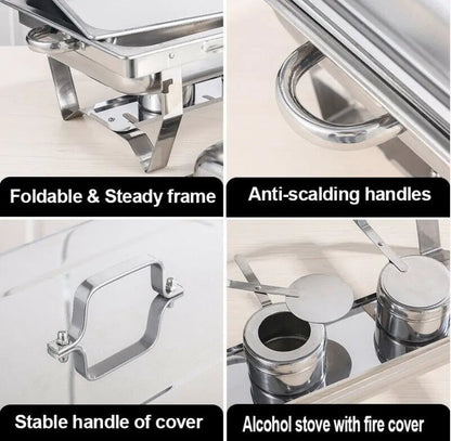 Chafing Dish Food Warmer Stove 11L +  Snap Deal.