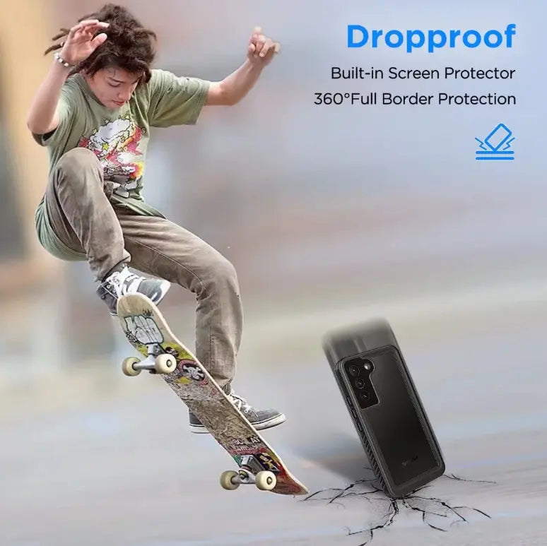 Samsung Galaxy S22 Waterproof Shockproof Case +  Snap Deal.