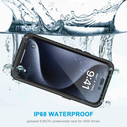iPhone 15 Pro Waterproof Shockproof Case +  Snap Deal.