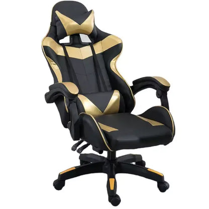 Gaming Chair with Adjustable Backrest and Lumbar Support