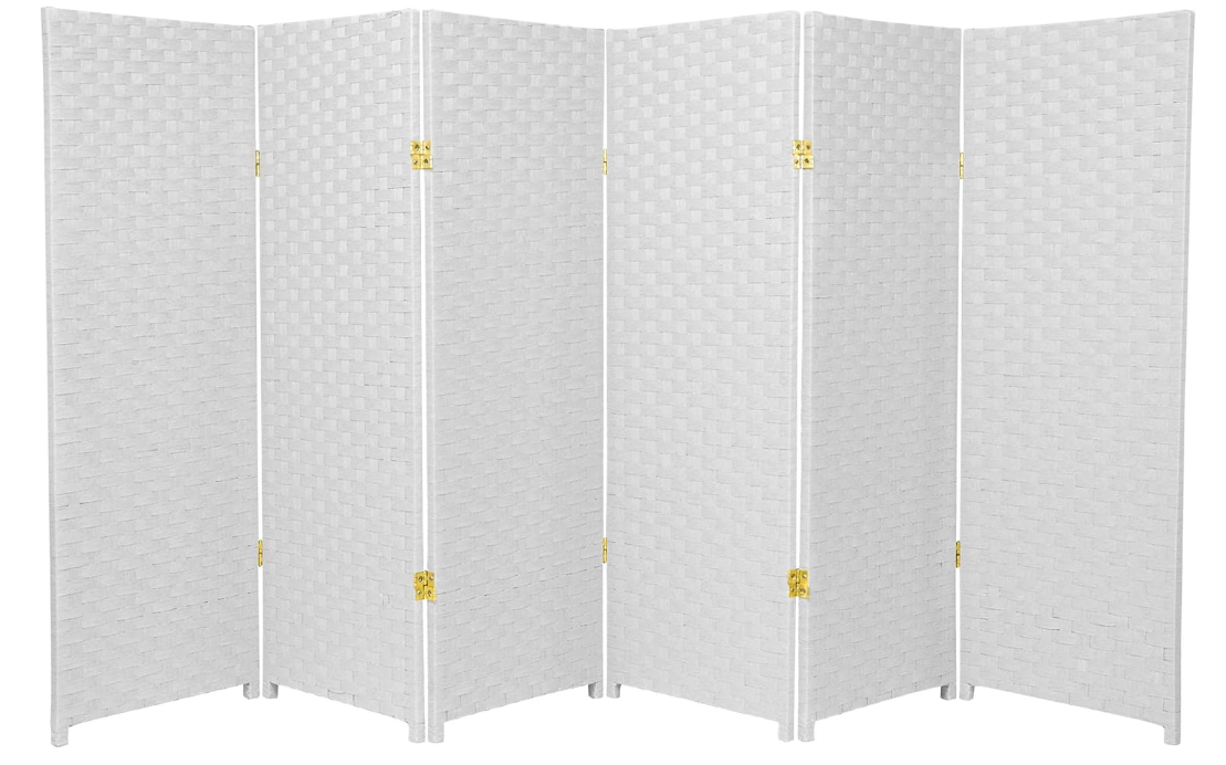 Folding Room Dividers Partitions Screen 6 Panel   Relaxio.