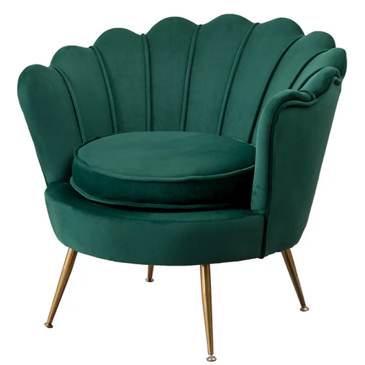 Comfortable Velvet Living Room Sofa Chair +  Relaxio.