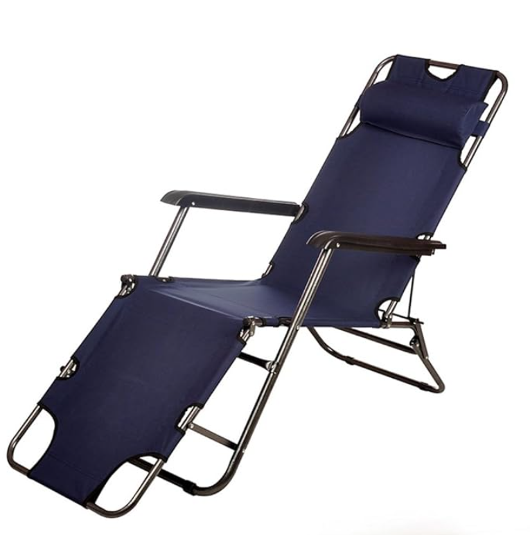 Zero Gravity Foldable Outdoor Leisure Lounge Folding Bed Camping Garden Beach Recliner Deck Chairs +  Relaxio.