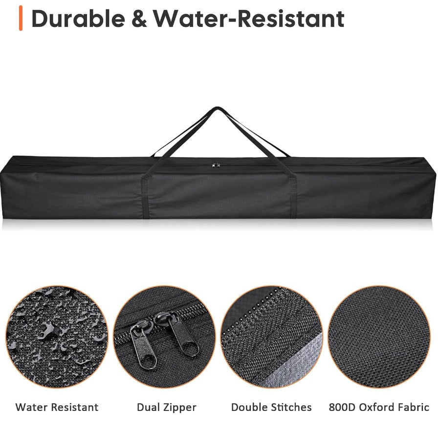 Outdoor Portable Gazebo 3x3m – Water-Resistant Canopy Tent with Carry Bag
