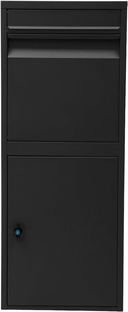 Outdoor Parcel Letterbox – Large Pillar Mailbox 410×380×1200mm for Mail & Packages