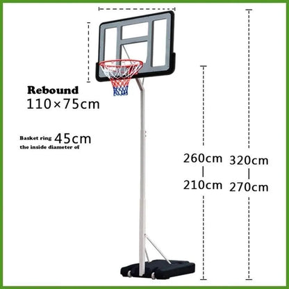 Basketball Ring Stand Portable Hoop 3.05M 10ft Basketball Stand Promo +  Snap Deal.