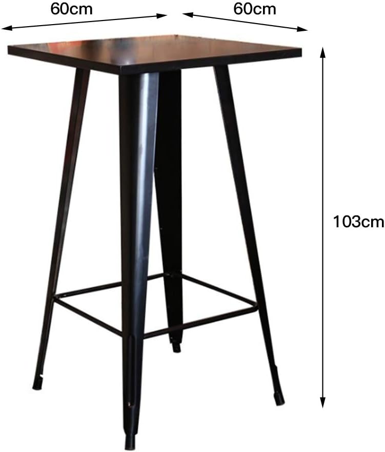 Restaurant Cafe Metal Bar Table High Table