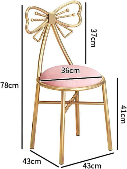 Butterfly Upholstered Vanity Chair Chair