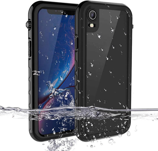 iPhone Xr Waterproof Case Underwater Full Sealed IP68 Certified Waterproof Case Dustproof Snowproof Shockproof
