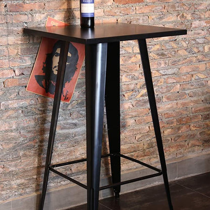 Restaurant Cafe Metal Bar Table High Table