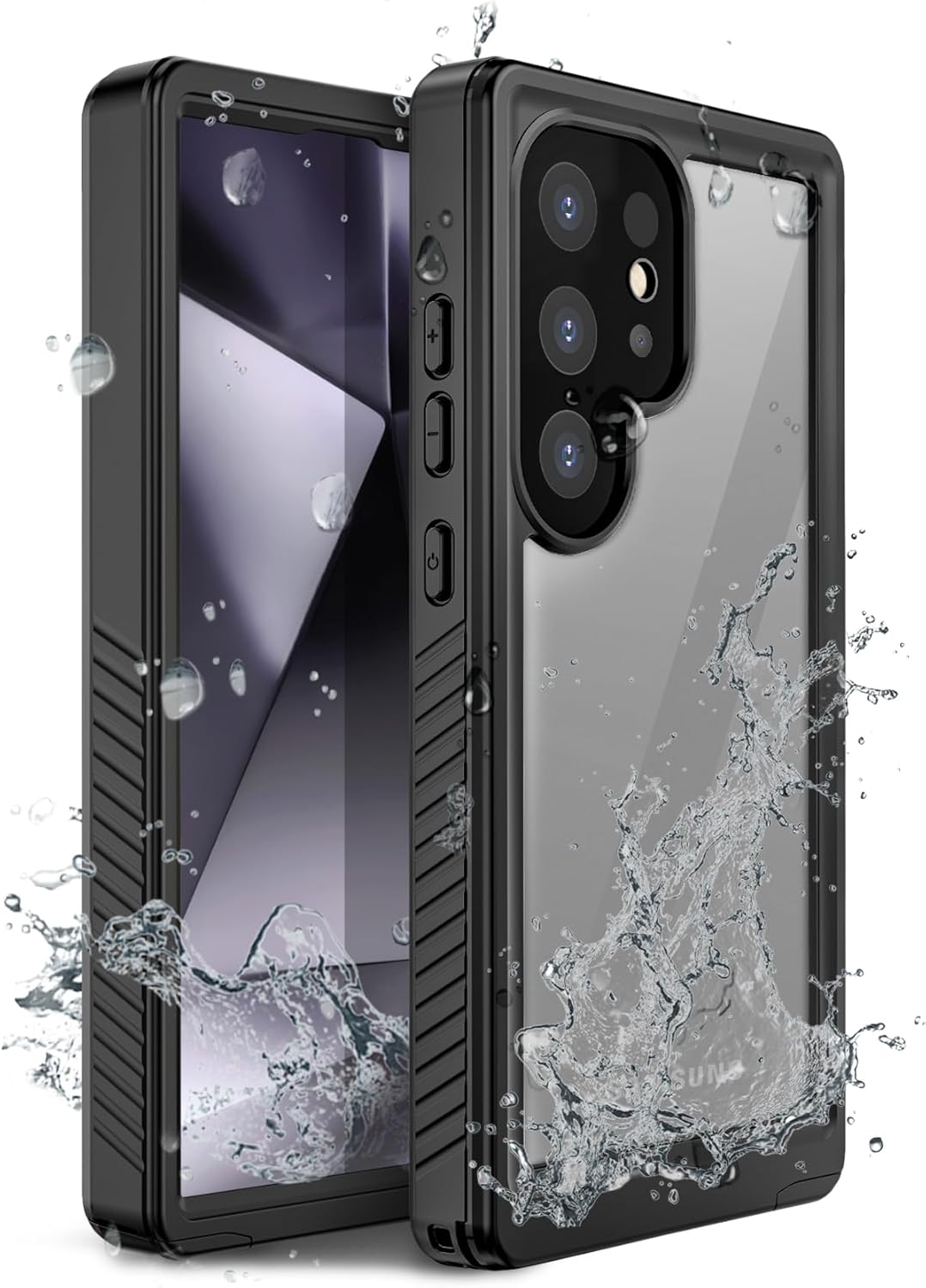 Galaxy S24 Ultra Case IP68 Waterproof Full-Body Protection
