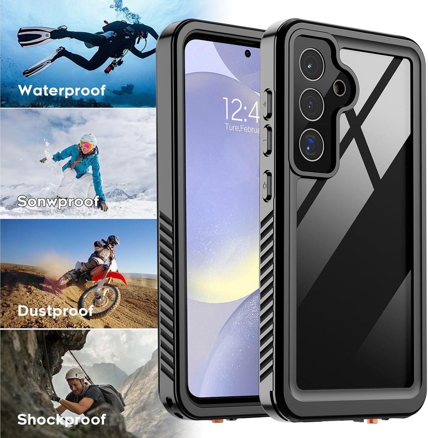 Samsung Galaxy S24 Plus Waterproof Case