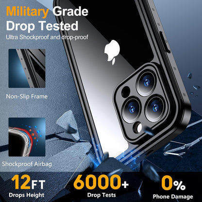 iPhone 14 Pro Waterproof Phone Case Cover
