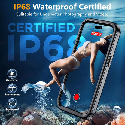 iPhone 14 Pro Waterproof Phone Case Cover