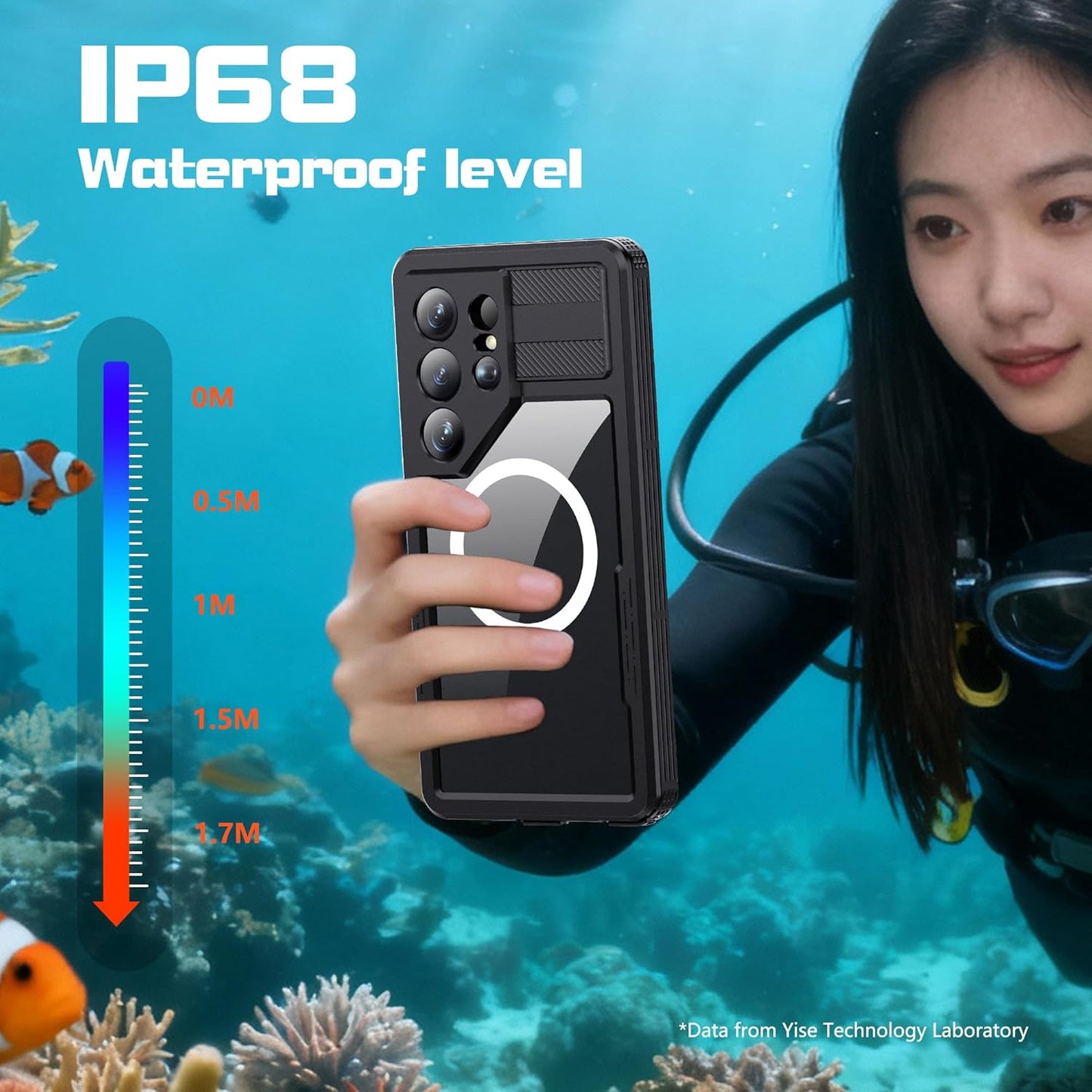 Samsung Galaxy S26 Ultra Waterproof Case Shockproof Dustproof Case