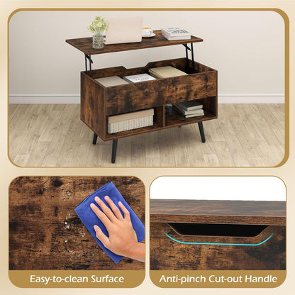 Lift Top Coffee Table with Storage