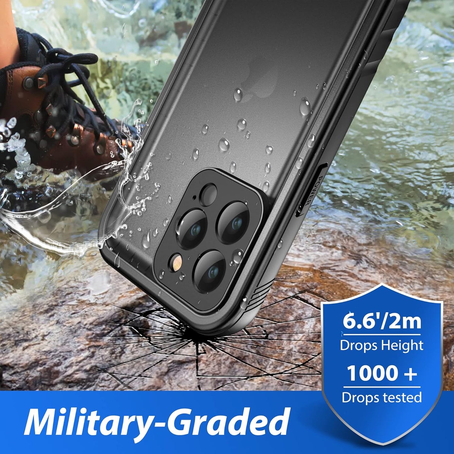 iPhone 13 Pro Max Waterproof Case