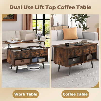 Lift Top Coffee Table with Storage