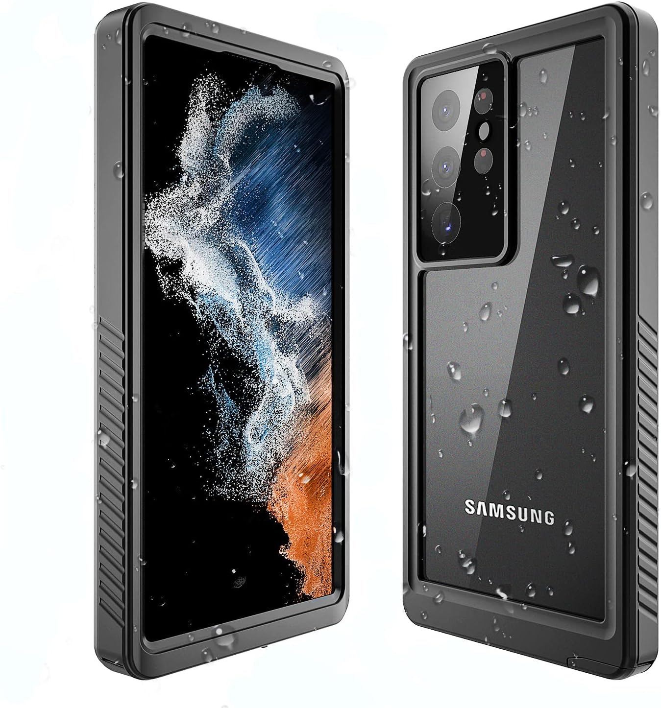 Samsung Galaxy S22 Ultra Waterproof Case Shockproof, Rugged Full Body Protection