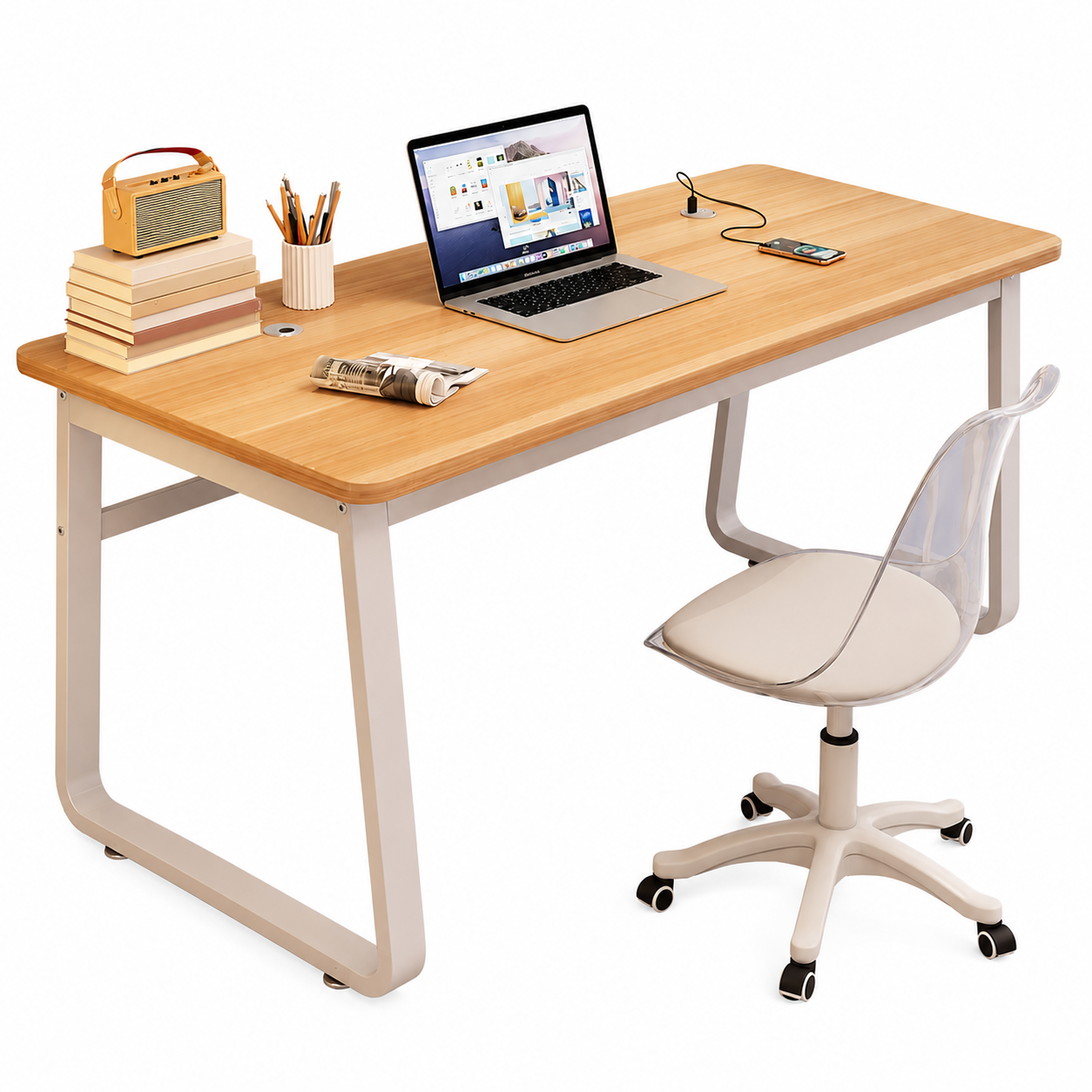 Stylish Computer Desk Office Study Table Home Workstation 120CM