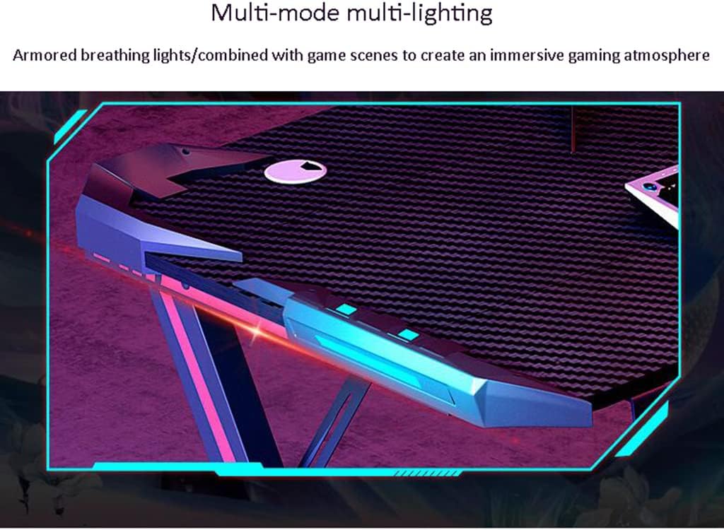 AeroStrike Z Gaming Desk LED Gaming Computer Desk