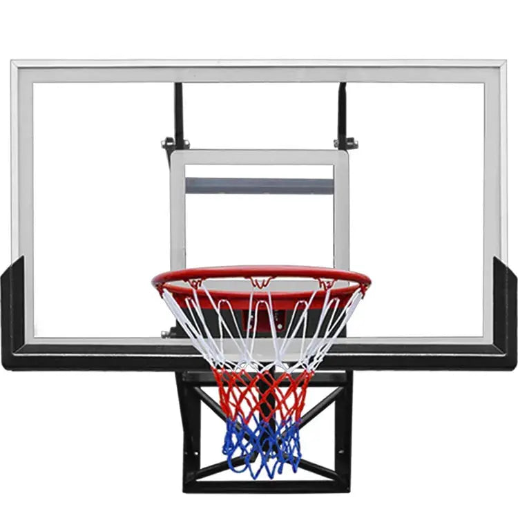 Height Adjustable Wall Mount Basketball Hoop With PC Backboard +  Relaxio.