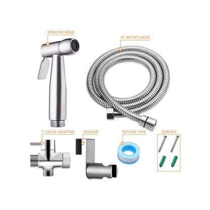 Handheld Toilet Sprayer – Ergonomic Bathroom Hygiene & Cleaning Bidet