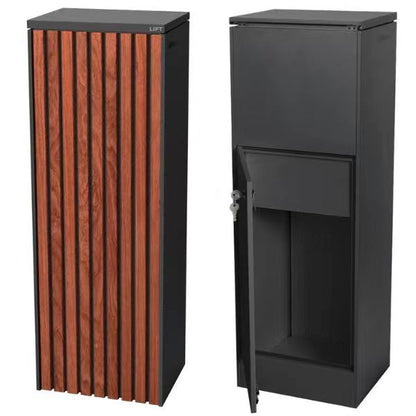 Parcel Pillar Letterbox Letterbox 1000x350x270 mm