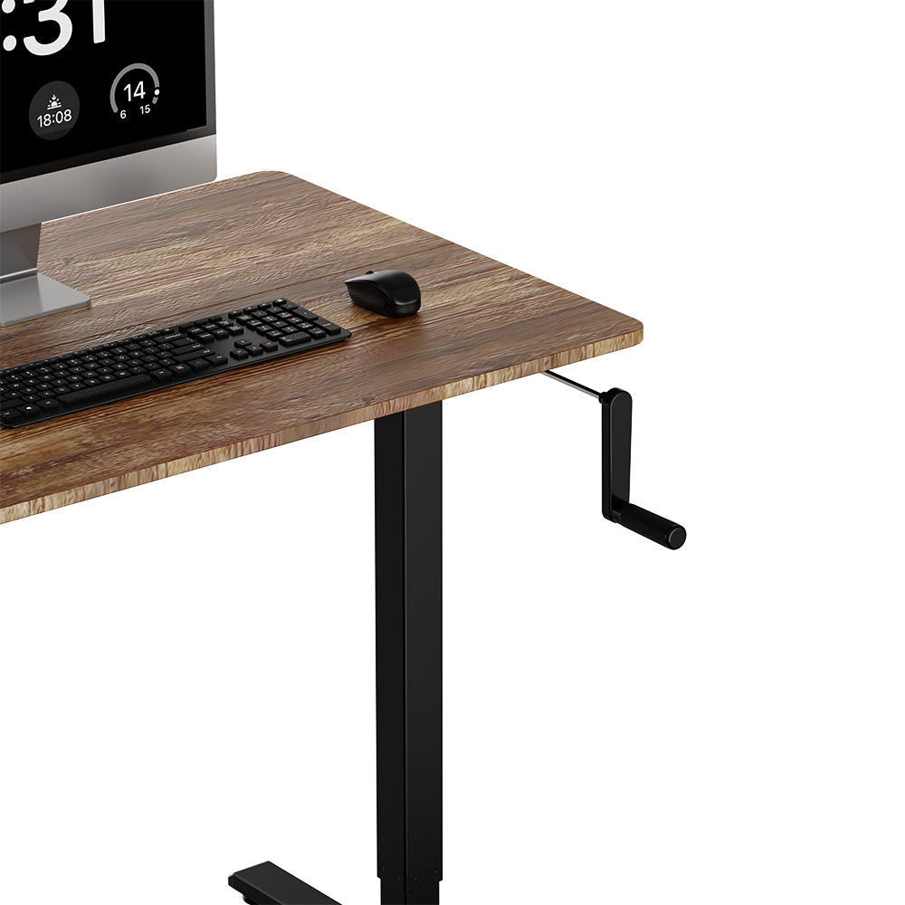 RisePro Manual Standing Desk Height Adjustable Computer Desk