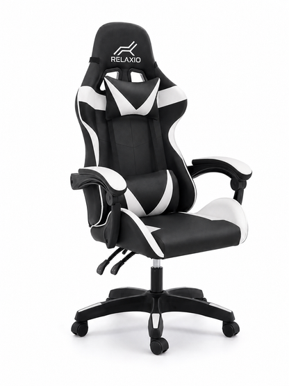 Gaming Setup Combo – Z-Shaped LED Computer Desk & Gaming Chair Set