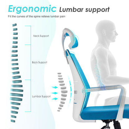 Ergonomic Executive Chair – High Back Office Desk Chair with Comfortable Support