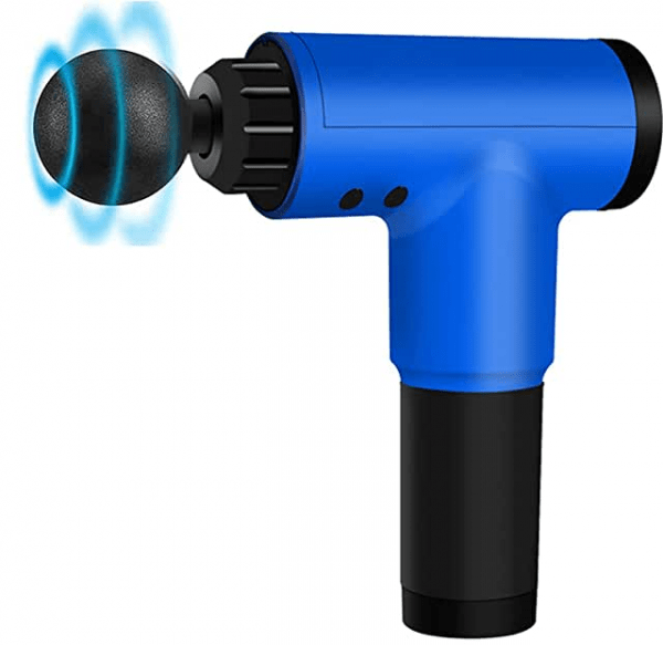 Portable Massage Gun 4 Heads Handheld Rechargeable