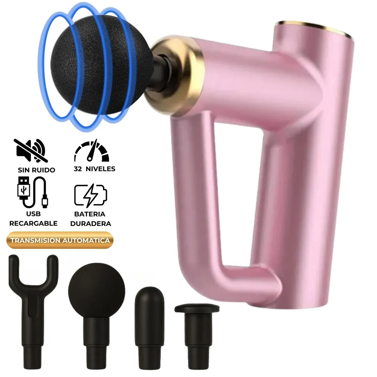 Rechargeable Deep Tissue Massage Gun