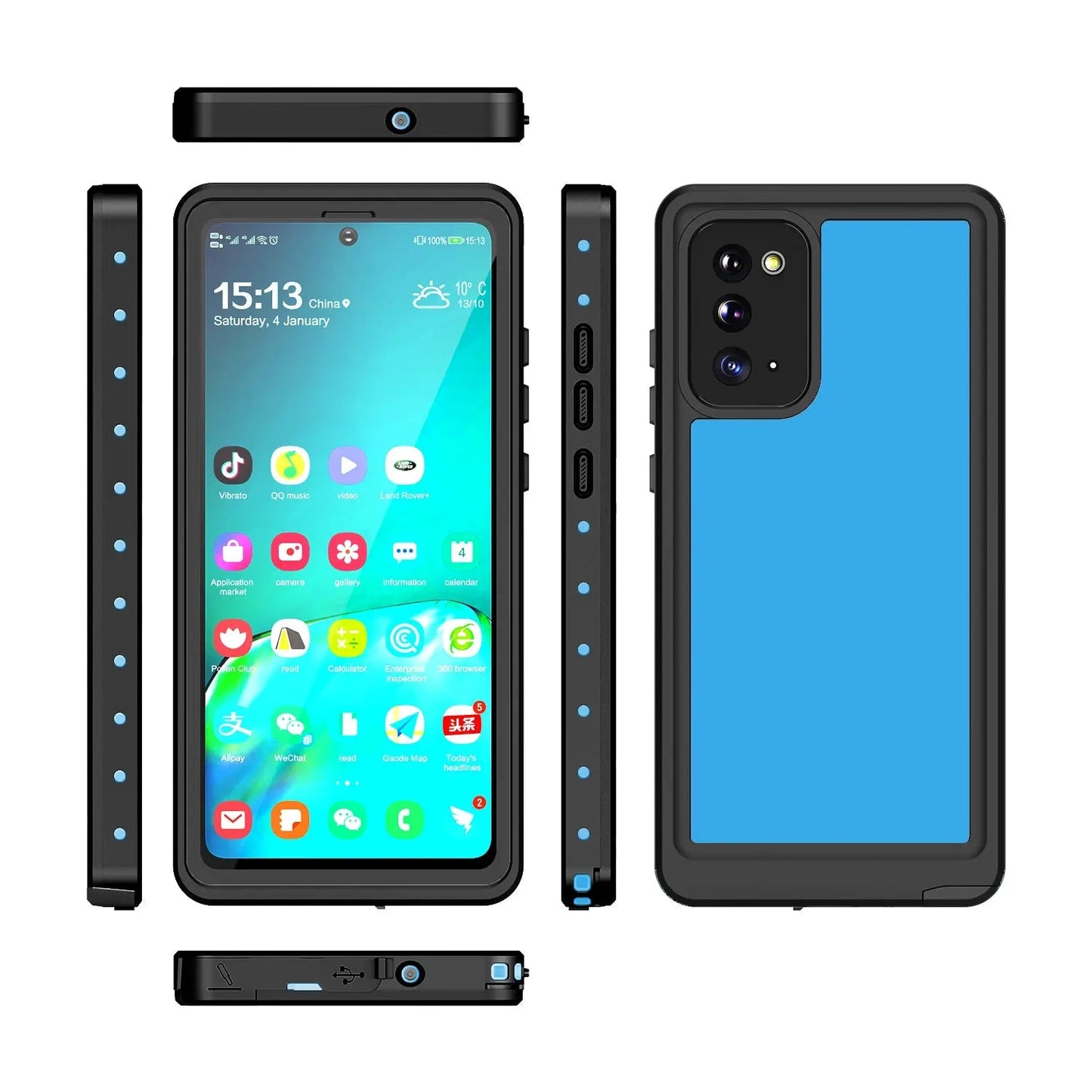 Samsung Galaxy Note 20 Waterproof Phone Case +  Snap Deal.