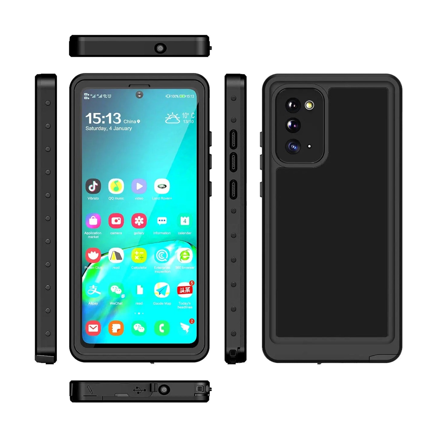 Samsung Galaxy Note 20 Waterproof Phone Case +  Snap Deal.