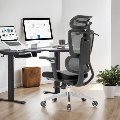 Premium Ergonomic Mesh Office Chair – High Back, Breathable, Home & Office Use