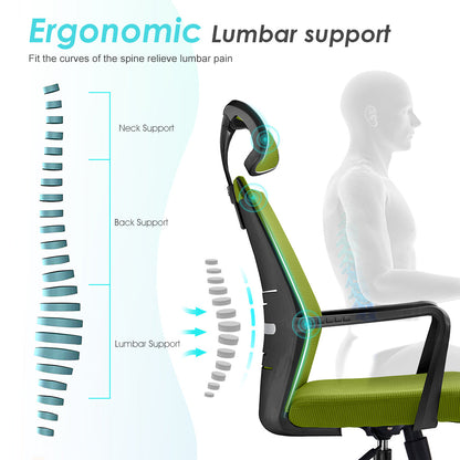 Ergonomic Executive Chair – High Back Office Desk Chair with Comfortable Support