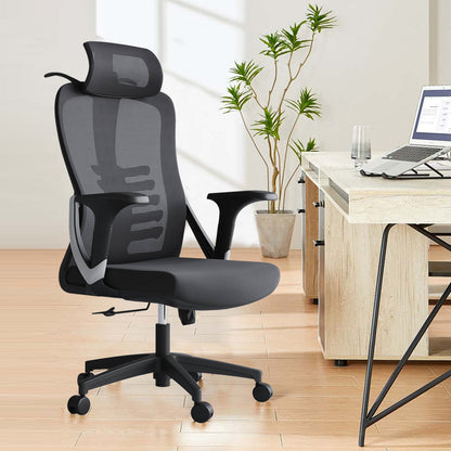 Ergonomic High Back Mesh Office Chair – Adjustable Lumbar Support & Breathable Design